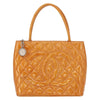 Chanel Medallion Tote Quilted Patent