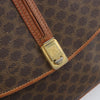 Celine Vintage Macadam Shoulder Bag Canvas