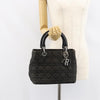 Christian Dior Vintage Lady Dior Bag Cannage Quilt Denim