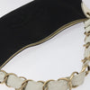 Secondhand Chanel Vintage Olsen CC Chain Shoulder Bag Canvas and