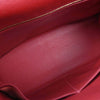Hermes Kelly Handbag Red Ardennes with Gold Hardware