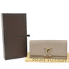 Louis Vuitton Capucines Long Wallet Leather
