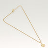 Secondhand Christian Dior CD Pendant Necklace Gold-plated