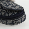 Secondhand Christian Dior Saddle Zip Pouch Diorissimo