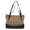 Secondhand Burberry Nova Check Tote Canvas and