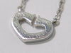 Secondhand Cartier C Heart de Cartier Pendant Necklace 18K White Gold with Diamonds