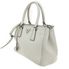 Prada Galleria Double Zip Tote Stitched Leather