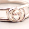 Gucci Interlocking G Ring Sterling Silver