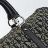 Christian Dior Vintage Trotter Boston Bag Canvas