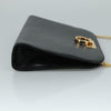 Salvatore Ferragamo Vintage Gancini Chain Shoulder Bag Leather
