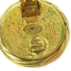 Chanel CC Button Clip-On Earrings Metal