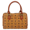 Secondhand MCM Visetos logogramme Handbag Canvas and