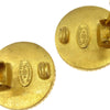 Secondhand Chanel CC Round Earrings