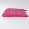 Chanel O Case Clutch Quilted Caviar