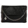 Stella McCartney Falabella Fold Over Flap Crossbody Bag Suede