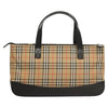 Secondhand Burberry Nova Check Handbag Nova Check Canvas and