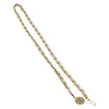 Secondhand Chanel Vintage Logo Chain Belt Metal and