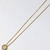 Secondhand Christian Dior CD Pendant Necklace Gold-plated
