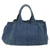 Secondhand Prada Canapa Open Tote