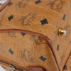 Secondhand MCM Visetos logogramme Handbag Canvas and