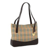 Secondhand Burberry Nova check Shoulder bag Canvas and