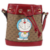 Secondhand Gucci Doraemon Bucket Bag Printed Mini GG