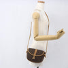 Secondhand Celine Vintage Macadam Shoulder Bag Canvas and