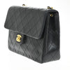 Chanel Vintage Square Classic Single Flap Bag Quilted Lambskin