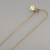 Secondhand Christian Dior CD Pendant Necklace Gold-plated