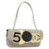 Chanel Camellia No.5 Flap Bag Canvas