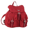 Prada Double Front Pocket Backpack Tessuto