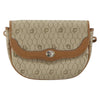 Secondhand Christian Dior Vintage Honeycomb Shoulder Bag Canvas and