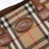 Secondhand Burberry Nova Check Tote Canvas and