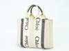 Secondhand Chloe Woody Tote Canvas with