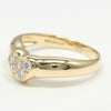 Tiffany & Co. Heart Band Ring 18K Yellow Gold with Diamonds