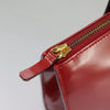 Secondhand Celine Handbag Red Patent Leather Bags