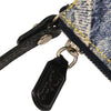 Christian Dior Vintage Saddle Bag Printed Denim