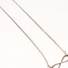 Tiffany & Co. Infinity Pendant Necklace Silver