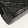 Chanel Vintage Two Tone CC Flap Bag Quilted Lambskin