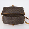 Louis Vuitton Saumur Handbag Monogram Canvas