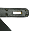 Hermes Kelly Handbag Black Box Calf with Brushed Palladium Hardware