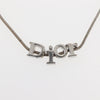 Secondhand Christian Dior Logo Necklace