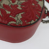 Secondhand Gucci Chain Crossbody Bag Arabesque GG Coated Canvas with