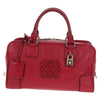 Secondhand Loewe Amazona Bag Red Leather Bags