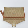 Secondhand Celine Circle Logo Macadam Pouch Canvas and