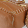 Secondhand Celine Boogie Satchel Beige Leather Bags