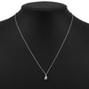 Tiffany & Co. Elsa Peretti Teardrop Pendant Necklace Sterling Silver