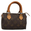 Louis Vuitton Speedy Mini HL Handbag Monogram Canvas