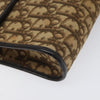 Christian Dior Vintage Trotter Crossbody Bag Diorissimo Coated Canvas