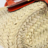 Chloe Marcie Basket Bag Raffia and Leather